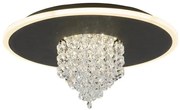 Plafoniera LED design elegant Deluge negru