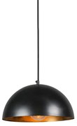 Suspensie industriala neagra cu aur 35 cm - Magna Eco