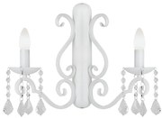 Aplica de perete design modern Diadema alb