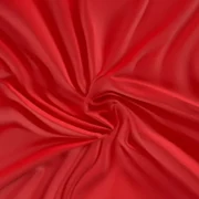 Kvalitex Cearșaf din satin cu elastic roșu, 140 x200 cm, 140 x 200 cm