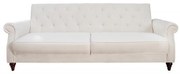 Canapea extensibila design Chesterfield, Maison Belle Affaire 220cm, natur