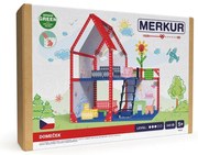 Merkur 48001 - Casă pentru păpuși, 34 x 39 x 25cm, 354 piese