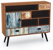 Comoda Mezo KM-3 multicolor L93 cm