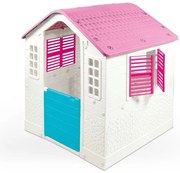 CASUTA COPII CU USA PENTRU ANIMALE - ALB& ROZ - DOLU (D2579)