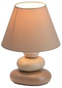 Lampă de masă Brilliant PAOLO 1xE14/40W/230V ceramică/bej