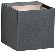 Aplica LED de perete pentru iluminat exterior, up/down, IP54 Heime grafit