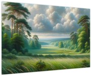 Tablou - Peisaj verde (90x60 cm)