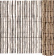 vidaXL Gard de grădină, 300x90 cm, stuf
