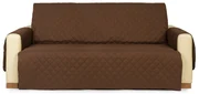 Cuvertură canapea 4Home Doubleface maro/bej, 180x 220 cm, 180 x 220 cm