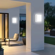 Brilagi - Corp de iluminat exterior BENE LED/24W/230V 26x26 cm alb IP54