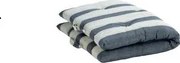 Saltea din bumbac în dungi, 60×100 cm, „Stripe Mattress"