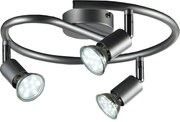 BKLICHT LED Plafoniera crom 28/12 cm