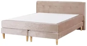 Pat matrimonial 180x200 cm Mariasse (roz pastel). 1035503