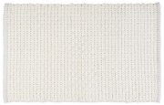 Covoraș de baie alb din material textil 50x80 cm Ecoli – Wenko