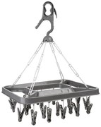 Uscător de haine suspendat, Negru