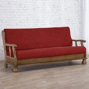 Huse care se întind foarte bine NIAGARA cărămizii 2fotoliu cu manere de lemn (l. 130 - 160 cm)