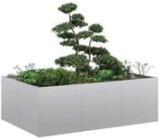 vidaXL Jardinieră 120x80x40 cm oțel galvanizat