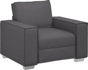 vidaXL Canapea Gri 100 x 80 x 84 cm țesătură
