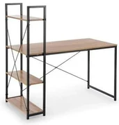 Birou cu raft in decor stejar sonoma JERICO 120x64 cm