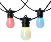 Ghirlandă luminoasă LED inteligentă 15 metri 15 lumini opal RGBW IP44 - Chill