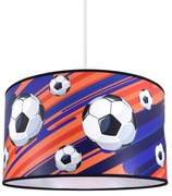 Lustră copii pe cablu FOOTBALL 1xE27/60W/230V