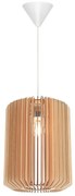 Pendul design modern Asti 30 alb, natur