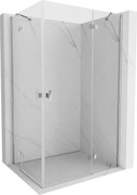Mexen Mist-H Duo cabină de duș batantă dreapta 80 x 90 cm, transparent, crom - 8A5-080L-090P-01-00
