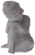 Statuetă beton Buddha, 16 x 11 cm