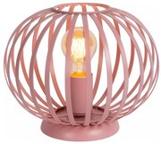 Lampă de masă Lucide 78593/25/66 MERLINA 1xE27/40W/230V d. 25,5 cm roz