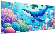 Tablou – Lume subacvatică (120x50 cm)