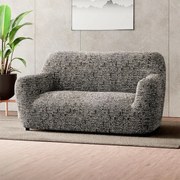 Huse bielastice GLORIA maro fotoliu dublu (l. 120 - 160 cm)