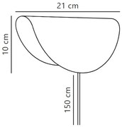 Aplică Nordlux MODEL 1xE14/25W/230V alb