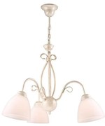 Lustră pe lanț ADELLE 3xE27/60W/230V