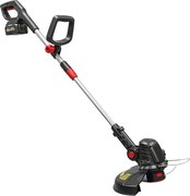 Outsunny Motocoasă pe baterie 18V cu 2 baterii 4.0Ah și încărcător Bară reglabilă Cap și mâner reglabile Argintiu | Aosom Romania