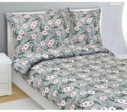 Bellatex Lenjerie de pat din bumbac Trandafiri, 140 x 220 cm, 70 x 90 cm