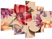 Tablou - Flori de epocă (150x105 cm)