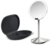 Oglindă cosmetică (10x) cu led/de mărire ø 12 cm Travel – simplehuman
