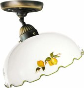 Kolarz 731.10.117 - Plafonieră NONNA, montaj aparent, 1xE27/75W/230V, Ø 30 cm, lămâi