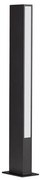 Stalp negru de exterior LED IP65 Stor H-60cm
