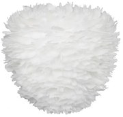Abajur modern cu pene de gasca Eos Evia medium alb 2349 VTC