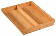 Kesper 58086 Set de tacâmuri din bambus, 2compartimente, 35 x 43 x 5 cm