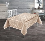 Fata de masa teflonata si impermeabila, 160x220 cm, Bej, Dmsc