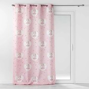 Draperie pentru copii roz 140x260 cm Petite Etoile – douceur d'intérieur