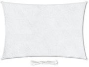 Parasolar dreptunghiular, 3 × 4 m, cu inele de fixare, poliester, respirabil