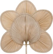 Selma artă de perete 70 x 70 cm bambus și palmier