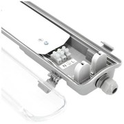 Corp de iluminat fluorescent industrial HERMIC T8 2xG13/18W/230V IP65