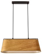 Lustră pe cablu MILBURY 2xE27/40W/230V maro