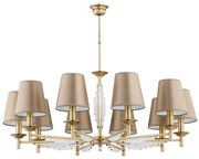 Candelabru 10 brate realizat manual Fellino