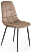 Scaun de bucaterie Lancaster, bej/negru