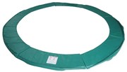 Homcom Copertura di protezione per trampolino elastico, Verde, Ø305cm